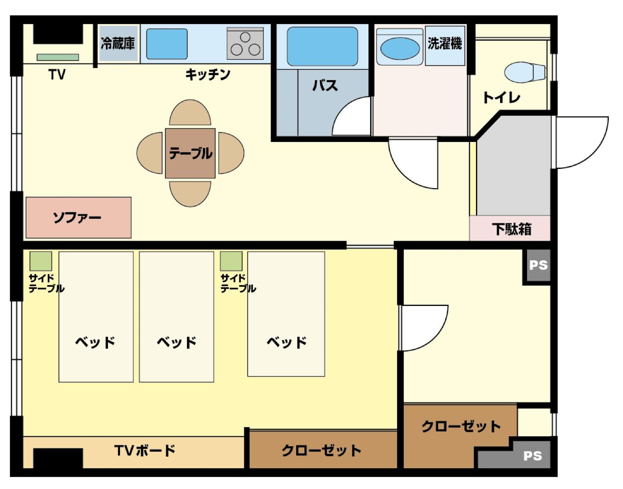 Matsui Building Apartment Tokyo Ruang foto